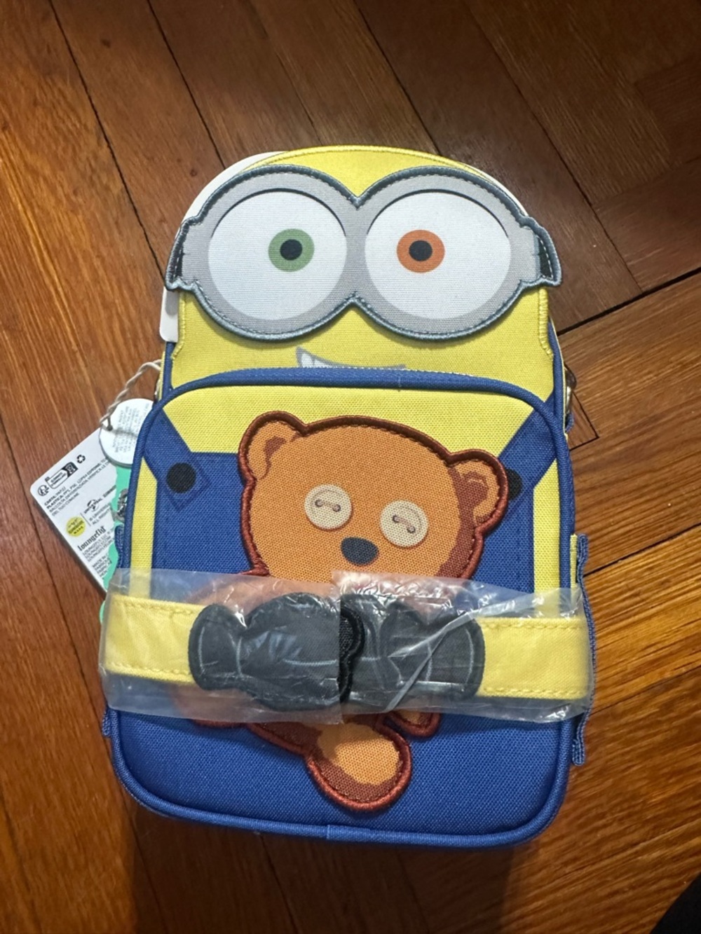 Loungefly Crossbuddies Minions(Bob) Bag - Brand New With Tags